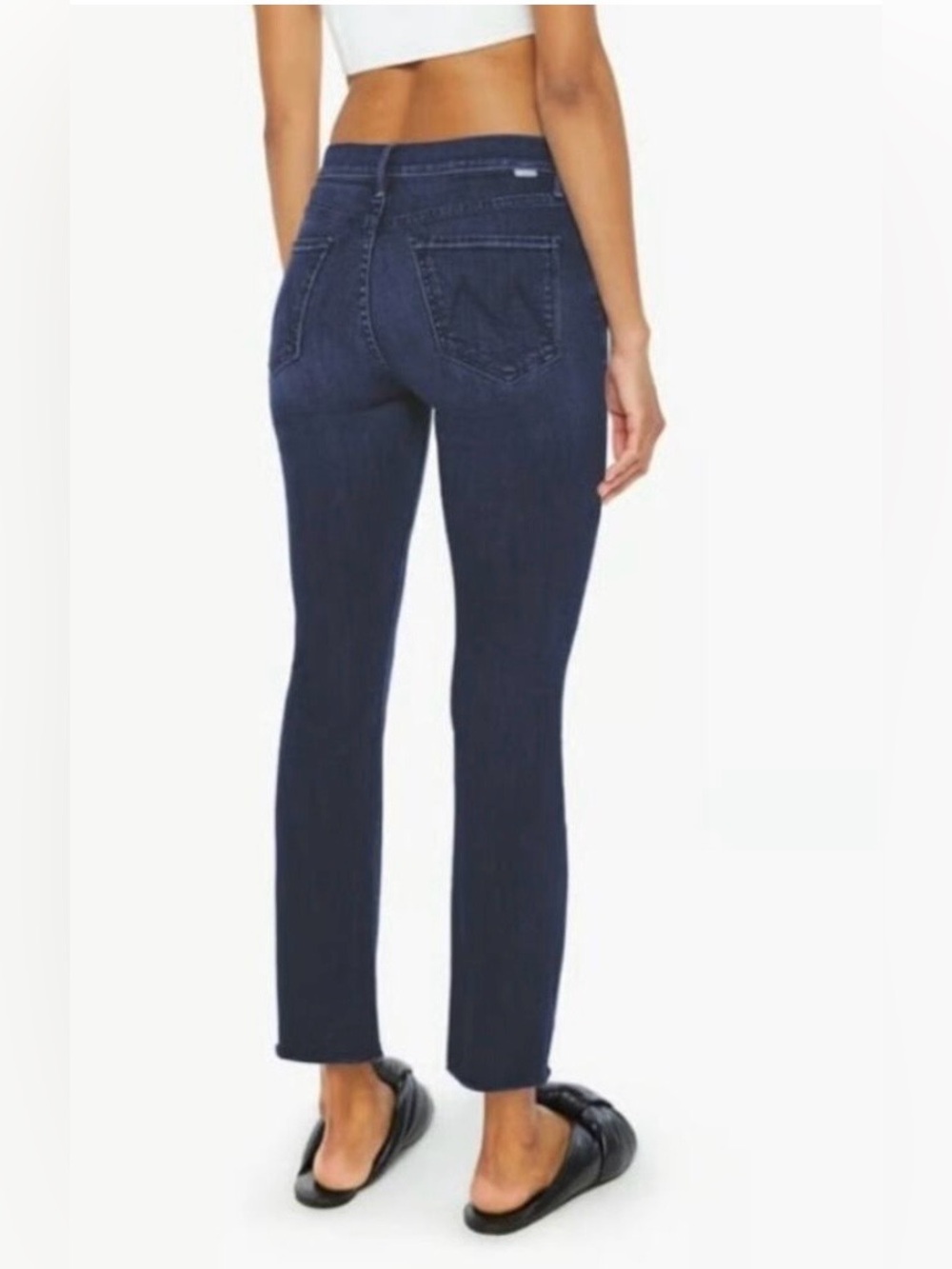 MOTHER The mid Rise Dazzler Ankle Teaming Up Jeans